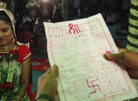 மணமேடையில் மாப்பிள்ளைக்கு விநோத நிபந்தனை: ஹரியாணா திருமணத்தில் பரபரப்பு