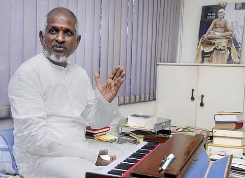 பீப் பாடல்: கருத்து கேட்டதால் கோபமடைந்த இளையராஜா
