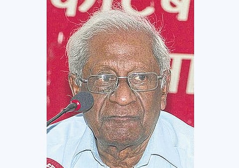 இந்திய கம்யூ. தலைவர் பரதன் உடல் இன்று தகனம்: அரசியல் கட்சித் தலைவர்கள் அஞ்சலி