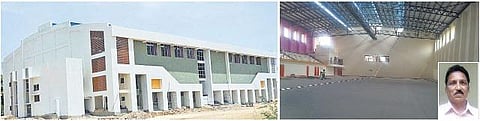 மத்திய அரசின் நிதிக்காக காத்திருக்கும் வடுவூர் பல்நோக்கு உள்விளையாட்டு அரங்கம்