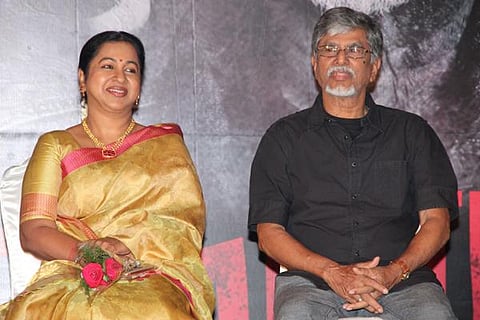 விஜயகாந்த்துக்கு அடிக்கும் பழக்கம் எஸ்.ஏ.சி-யிடம் இருந்து வந்தது: ராதிகா பரபரப்பு பேச்சு