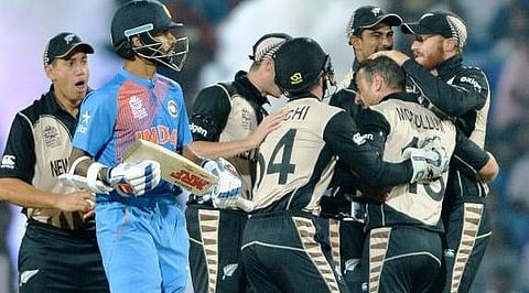 உலகக் கோப்பை டி20: நியூஸிலாந்து சுழலில் வீழ்ந்தது இந்தியா