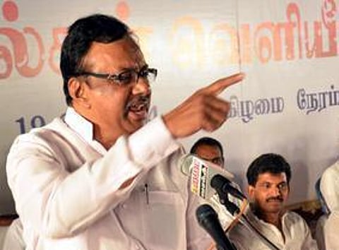 தேர்தல் ஆலோசனை கூட்டத்தில் இளங்கோவன் - ப.சிதம்பரம் ஆதரவாளர்கள் மோதல்