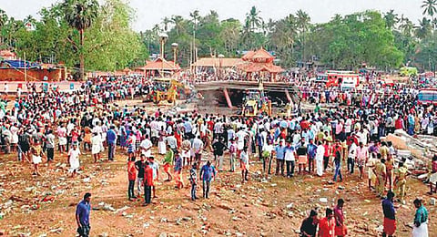 கேரள கோயில் தீ விபத்து: முக்கிய தகவல்கள்