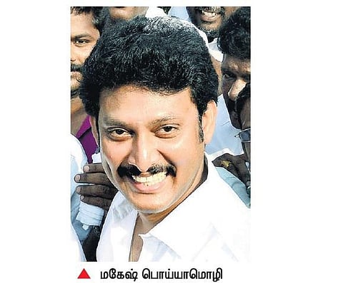 பொய்யாமொழியுடனான நட்புக்கு மரியாதை: மு.க.ஸ்டாலின் பிரச்சாரத்தில் மகேஷுக்கு முக்கியத்துவம்