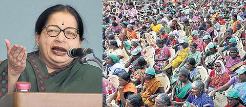 மதுவிலக்கு குறித்து கருணாநிதி பேசலாமா?- அருப்புக்கோட்டையில் ஜெயலலிதா கேள்வி