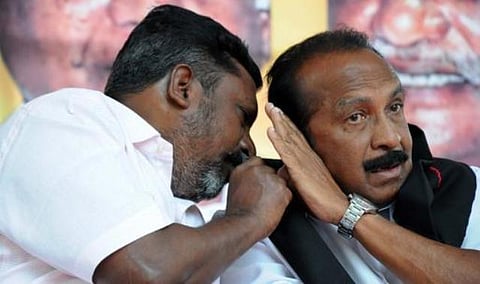 வைகோ முடிவால் திருமாவளவன் அதிர்ச்சி: மறுபரிசீலனை செய்ய வலியுறுத்தல்
