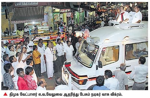 சசிபெருமாள் இறந்தபோது மதுக்கடைகளை மூடுவேன் என்று அறிவிக்காதது ஏன்? - நடிகர் வாசுவிக்ரம் கேள்வி