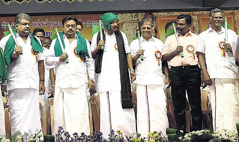 கருத்துக் கணிப்புகள் தவிடுபொடியாகும்: திருச்சி மாநாட்டில் மக்கள் நல கூட்டணி தலைவர்கள் உறுதி
