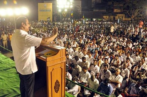 பிரதான கட்சிகளுக்கு ஈடுகொடுக்க முடியாமல் தி.மலையில் போராடும் பாமக