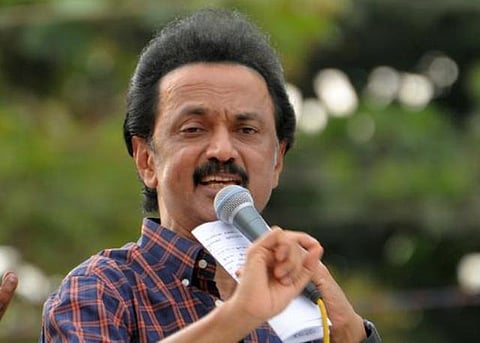 திமுக 100 தொகுதிகளில் வெற்றி பெறுவதை தடுக்க சதி: ஸ்டாலின் குற்றச்சாட்டு