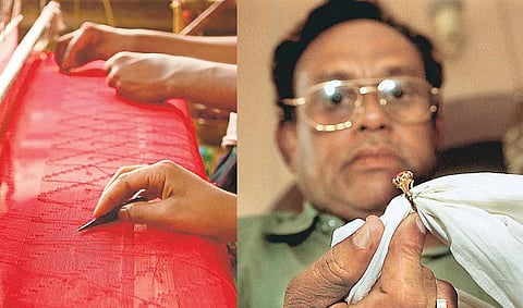 சென்னைக்கு வந்த அரிய மஸ்லின் ஆடைகள்