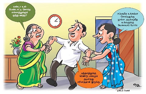 ஆங்கிலம் அறிவோமே - 114: திரும்பத் திரும்ப பேசுற நீ