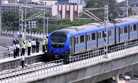 கோயம்பேடு - ஷெனாய்நகர் சுரங்கவழிப் பாதையில் மெட்ரோ ரயில் சோதனை ஓட்டம் 25-ம் தேதி தொடக்கம்