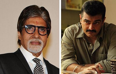 அஜித் படத்தை தயாரிக்கிறேனா? - அமிதாப் மறுப்பு