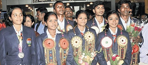 துருக்கியில் சிக்கிய தடகள வீரர்கள் சென்னை திரும்பினர்