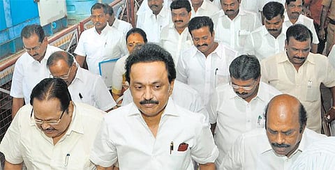 கடனை சமாளிக்க எந்த அறிவிப்பும் இல்லை: மு.க.ஸ்டாலின் குற்றச்சாட்டு
