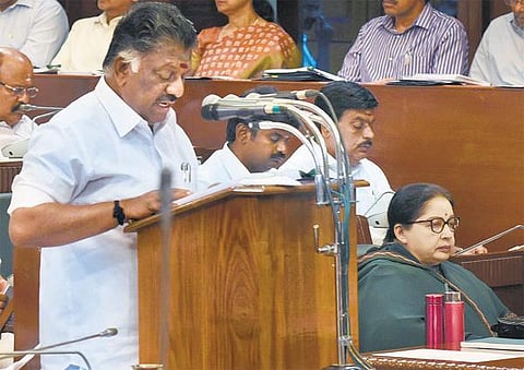 நிதிப் பற்றாக்குறை ரூ.40,533 கோடி: தமிழக பட்ஜெட்டில் புதிய வரிகள் இல்லை