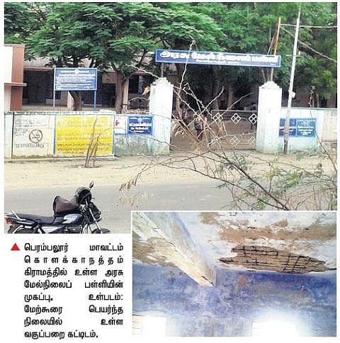 பொதுத்தேர்வுகளில் 100 சதவீத தேர்ச்சி எட்டிய கொளக்காநத்தம் அரசுப் பள்ளியின் அவல நிலை: போதுமான கழிப்பிட வசதி இல்லாததால் மாணவர்கள் அவதி