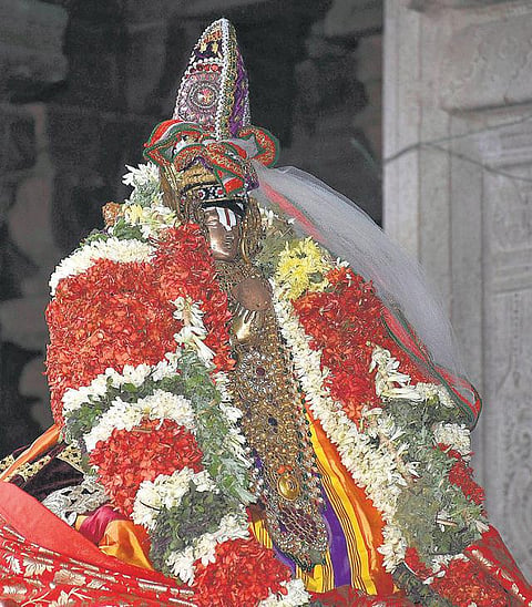 சிறுவனை வணங்கிய ஸ்ரீராமானுஜர்