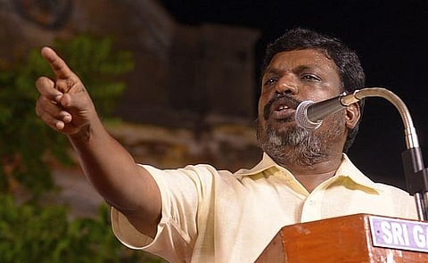 காவிரி பிரச்சினையில் தமிழக அரசு மெத்தனம் காட்டுகிறது: திருமாவளவன் பேச்சு