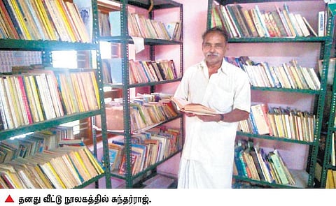 நூலக வசதி இல்லாத கிராமப் பகுதிகளில் 150 நூலகங்களை அமைத்த முன்னாள் தலைமை ஆசிரியர்