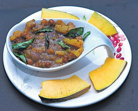 புளிப்பு - பரங்கிக்காய் கொத்சு