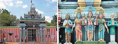 முருகன் கோயிலில் முஸ்லிம் புலவருக்கு சிலை: மத நல்லிணக்கத்துக்கு சான்றாக விளங்கும் மேலக்கொடுமலூர்