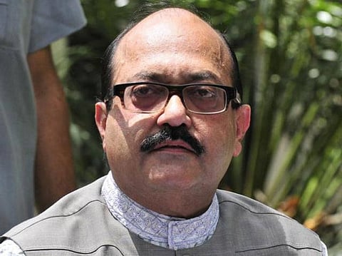 பிரதமரை அவதூறாக பேசியதாக அமர்சிங் மீது வழக்கு பதிவு