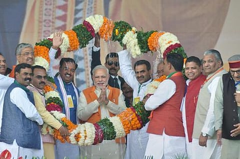 பிச்சைக்காரரும் ஸ்வைப் மெஷின் பயன்படுத்துகிறார்: வாட்ஸ் அப் வீடியோவை முன்வைத்து பிரதமர் பேச்சு