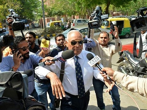 ஹெலிகாப்டர் பேர ஊழல் வழக்கில் விமானப் படை முன்னாள் தளபதி எஸ்.பி.தியாகி உள்பட 3 பேர் கைது