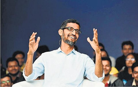 அனைவருக்கும் டிஜிட்டல் சேவை ஸ்மார்ட்போன் விலை குறைந்தால் மட்டுமே சாத்தியம்: சுந்தர் பிச்சை கருத்து