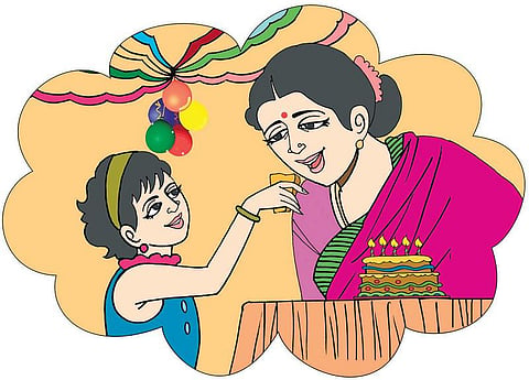 சித்திரக்கதை: பிரியா கொண்டாடிய பிறந்தநாள்!