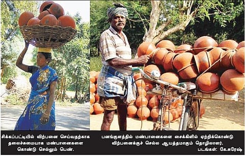 களிமண் தொழிலாளர்களை கண்டுகொள்ளுமா அரசு?- மண்பானைகளில் பொங்கலிட்டு மக்கள் ஆதரவு தர தொழிலாளர்கள் கோரிக்கை