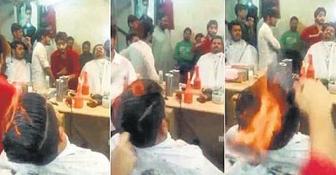 உலக மசாலா: நெருப்பால் முடிவெட்டுவது ஆபத்தானது!