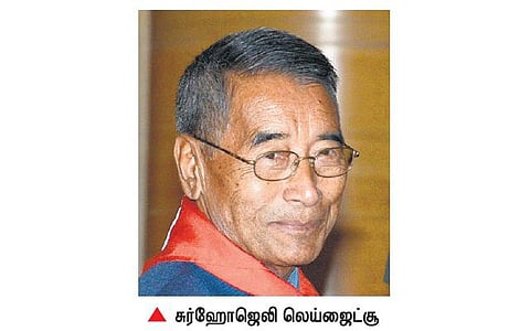 அரசியல் நெருக்கடி எதிரொலியால் டி.ஆர்.ஜெலியாங் திடீர் ராஜினாமா: நாகாலாந்து புதிய முதல்வராகிறார் லெய்ஜைட்சூ
