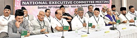 இந்திய யூனியன் முஸ்லிம் லீக் கட்சியின் தேசிய தலைவராக காதர் மொய்தீன் தேர்வு: மு.க.ஸ்டாலின், ராமதாஸ் வாழ்த்து