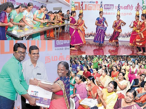 திருநெல்வேலி மகளிர் திருவிழா: சிந்தனைக்கு விருந்து ஆளுக்கொரு பரிசு!