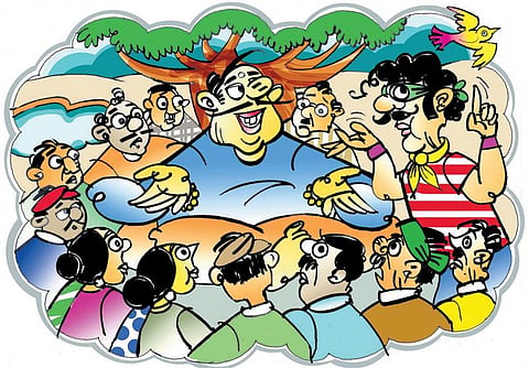 சித்திரக்கதை: திருடன் பிடித்த திருடன்