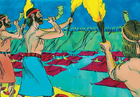 பைபிள் கதைகள் 45: கிதியோனும் 300 வீரர்களும்