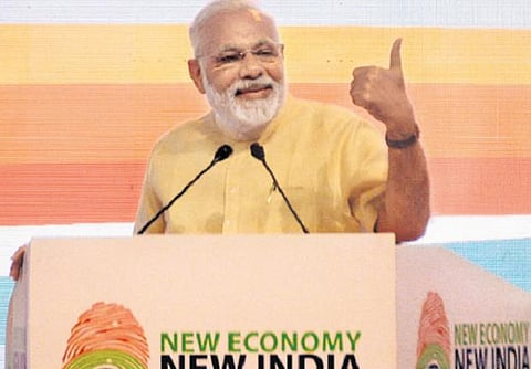 ‘பீம்’ செயலியை பரிந்துரைத்தால் ரூ.10 ‘கேஷ் பேக் ஆஃபர்’: பிரதமர் நரேந்திர மோடி அறிவிப்பு
