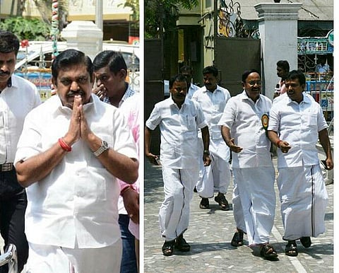 ஓபிஎஸ் அணியுடனான பேச்சுவார்த்தைக்கு குழு அமைக்க முதல்வர் மூத்த அமைச்சர்களுடன் ஆலோசனை