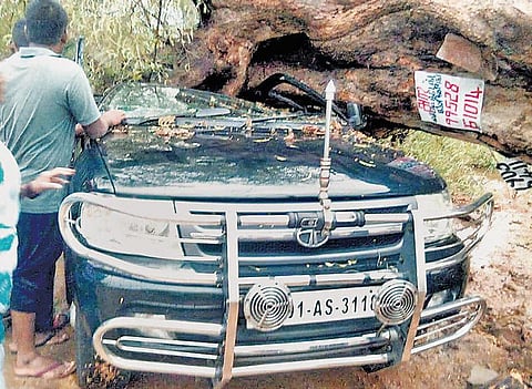 காலையில் வெயில் கொளுத்தியது மாலையில் மழை பொழிந்தது: மகிழ்ச்சியைக் கொடுத்த பருவநிலை மாற்றம் - அனல் காற்று குறைந்தது