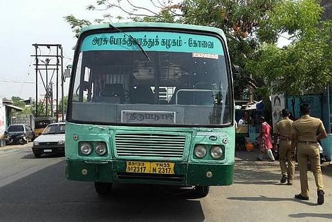 திருப்பூரில் தற்காலிக ஓட்டுநர் ஓட்டிய அரசுப் பேருந்து மோதி பெண் பலி