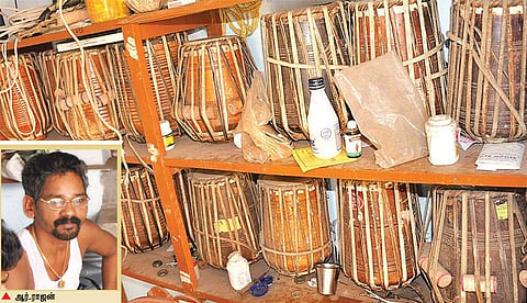 மாடுகள் விவகாரத்தில் மத்திய அரசின் தடையால் மிருதங்கம், செண்டை உற்பத்திக்கு இனி மாட்டுத் தோல் கிடைக்காது
