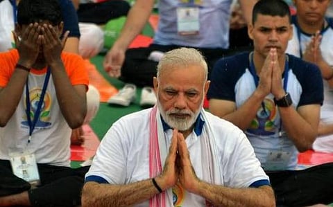 உலகத்தை இணைப்பதில் யோகா பெரிய பங்காற்றியுள்ளது: பிரதமர் மோடி