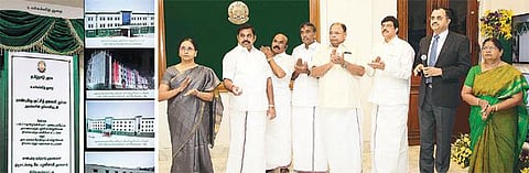 ஆர்.கே.நகர் கல்லூரி, பாலிடெக்னிக் உட்பட ரூ.486 கோடியில் கட்டப்பட்ட பள்ளி, கல்லூரி கட்டிடங்கள்: முதல்வர் கே.பழனிசாமி திறந்தார்