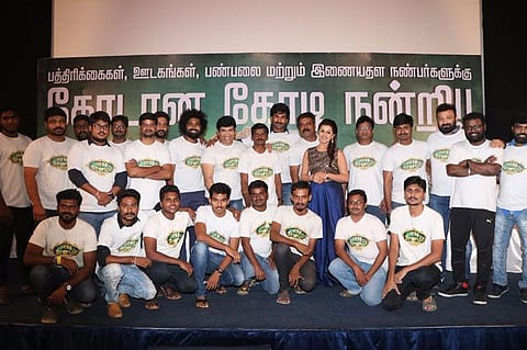 மக்களிடையே பெரும் வரவேற்பு: மரகத நாணயம் படக்குழு மகிழ்ச்சி