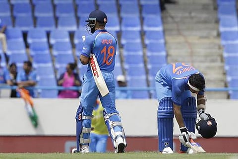 கோலிக்கு வந்த ஷார்ட் பிட்ச் பவுலிங் சோதனை: திணறலுக்குப் பிறகு ஆட்டமிழந்தார்