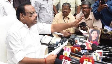 திடீர் உடல்நலக் குறைவு: சட்டப்பேரவை தலைவர் தனபால் அப்போலோ மருத்துவமனையில் அனுமதி